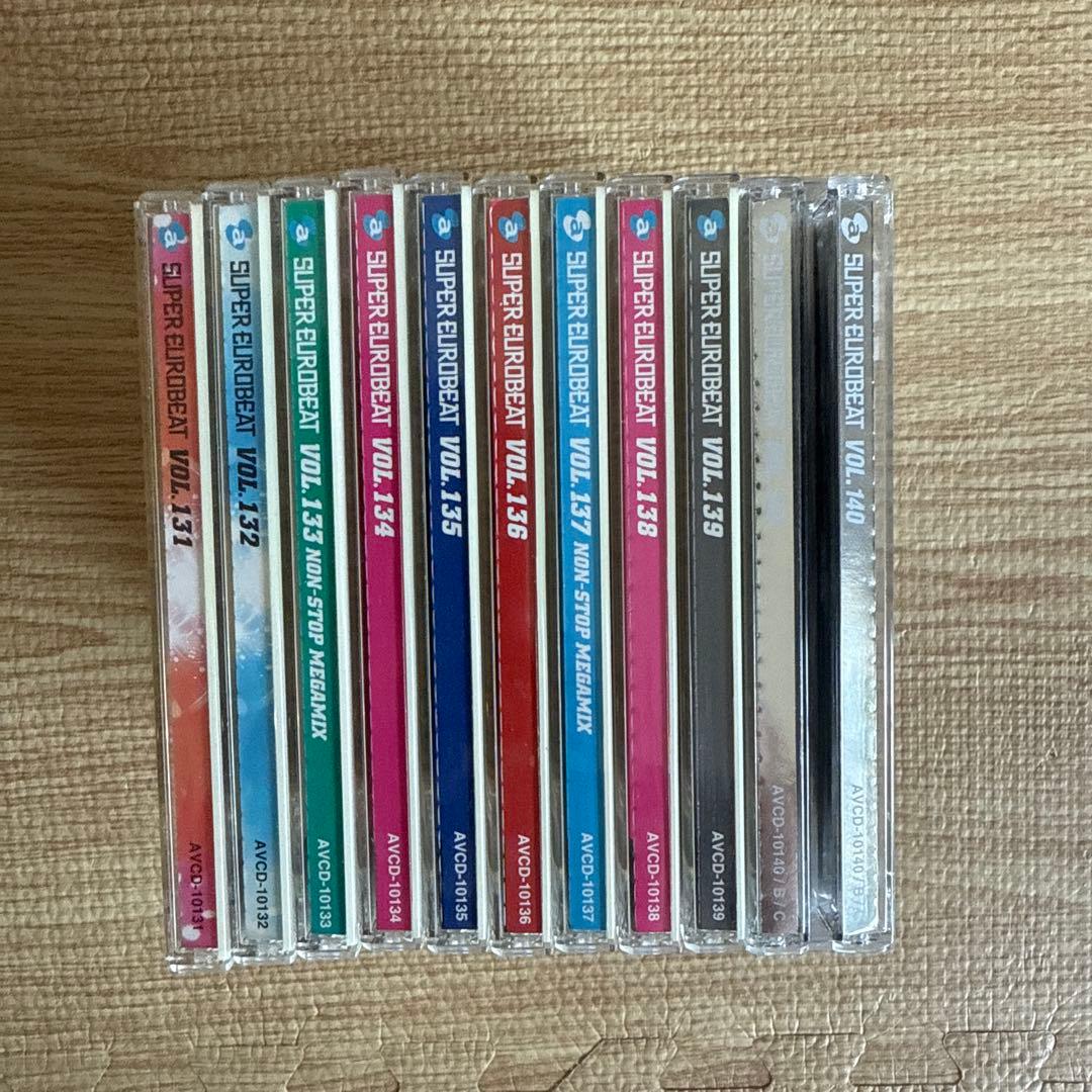 スーパーユーロビート VOL.131〜140 10枚セット