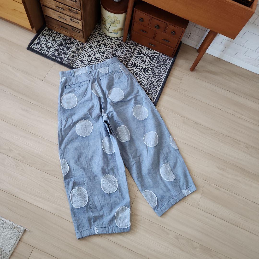 アトリエドゥサボン　気まぐれドットワイドパンツ