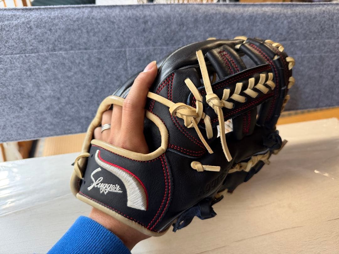 久保田スラッガー 軟式　T51 直刺繍ラベル