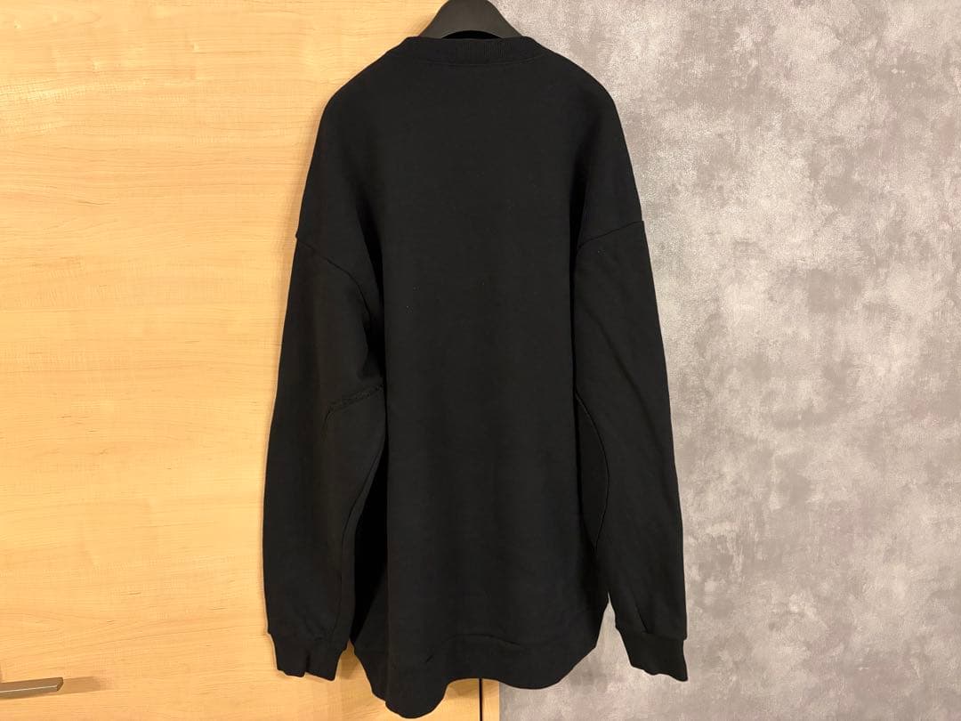 m*9様 UNDERCOVER トライバルフラシPKスウェット ブラック サイズ