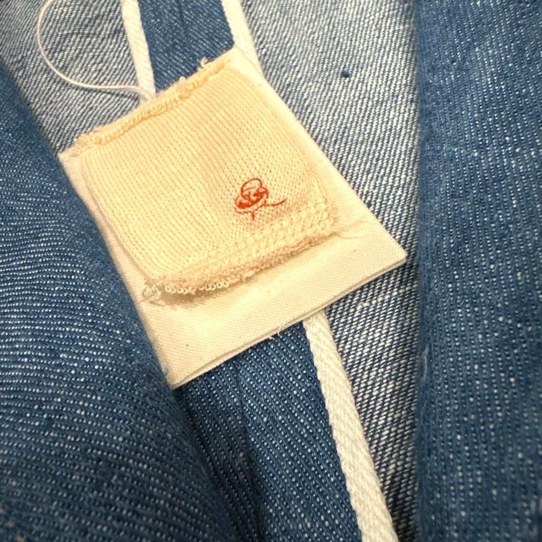 ⿻ 新品未使用 ⿻ 45R ベルギーリネンデニムジャケット SIZE2