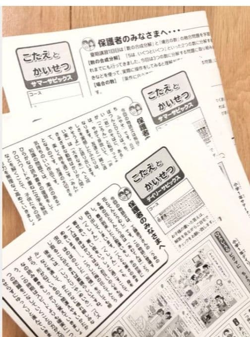 サピックス　2年生　国語　算数　1年分