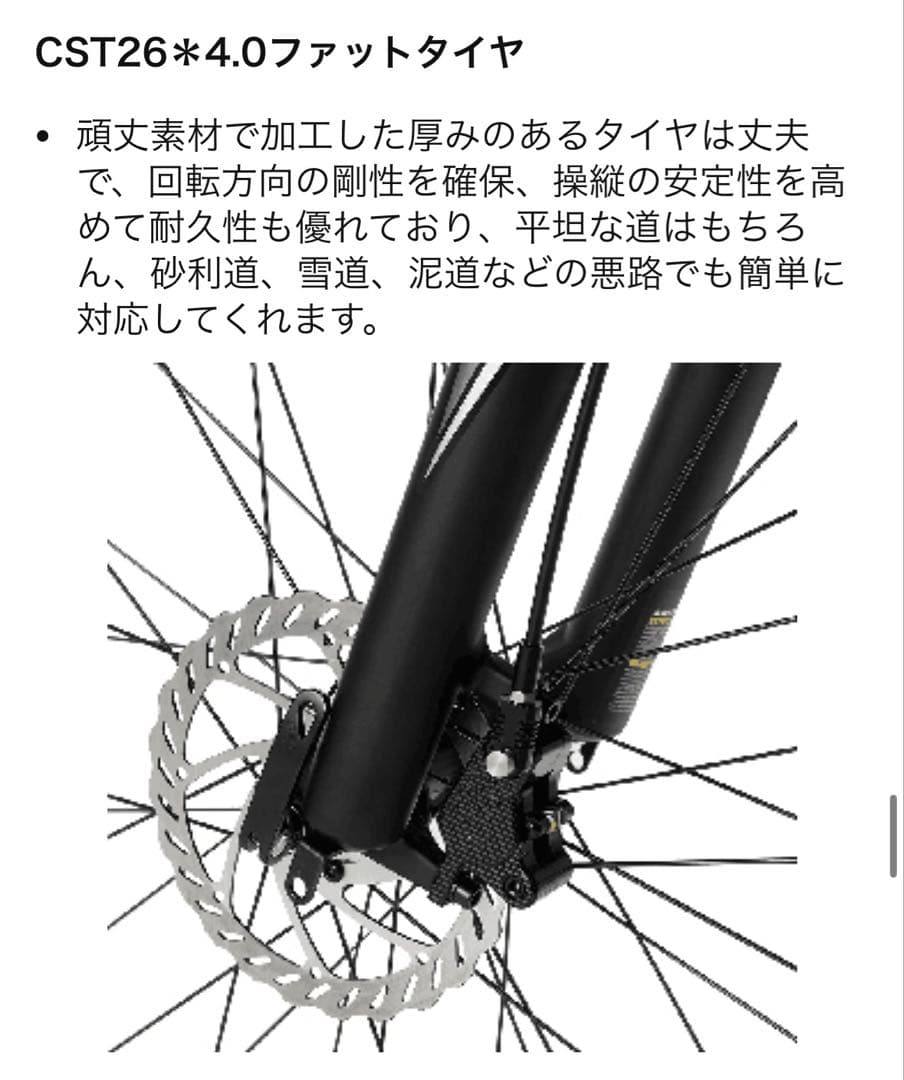 PHILODO 26インチマウンテンバイク 2000W