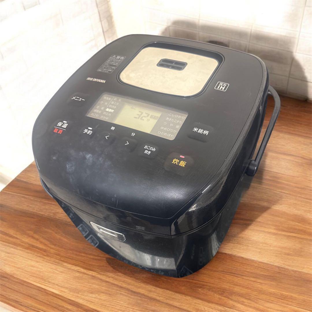 2022年製 アイリスオーヤマ 圧力IH炊飯器 1升炊き RC-PD10-B