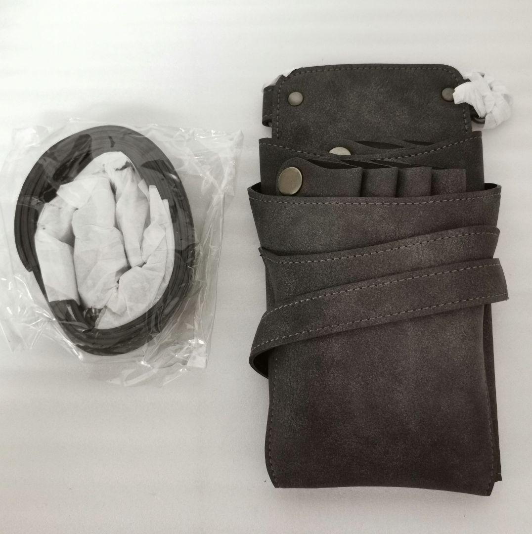 DEEDS シエーナ no.198 ダークグレー シザーケース シザーバッグ