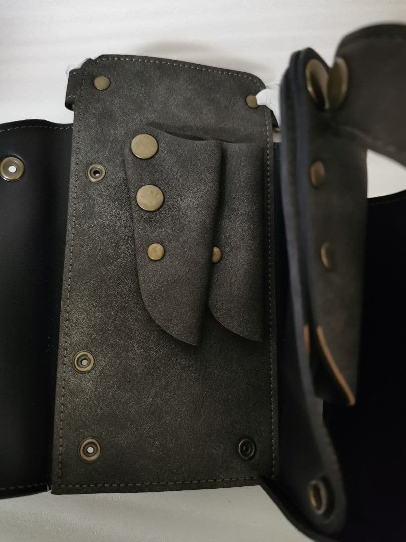 DEEDS シエーナ no.198 ダークグレー シザーケース シザーバッグ