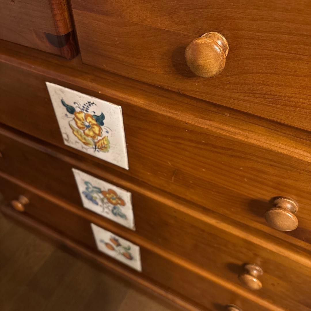 【最終】ACTUS バレンシア家具 スペイン家具 ライティングデスク チェスト