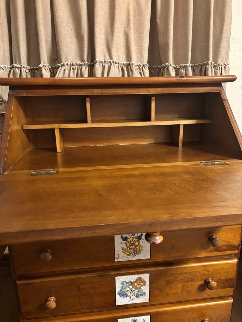 【最終】ACTUS バレンシア家具 スペイン家具 ライティングデスク チェスト