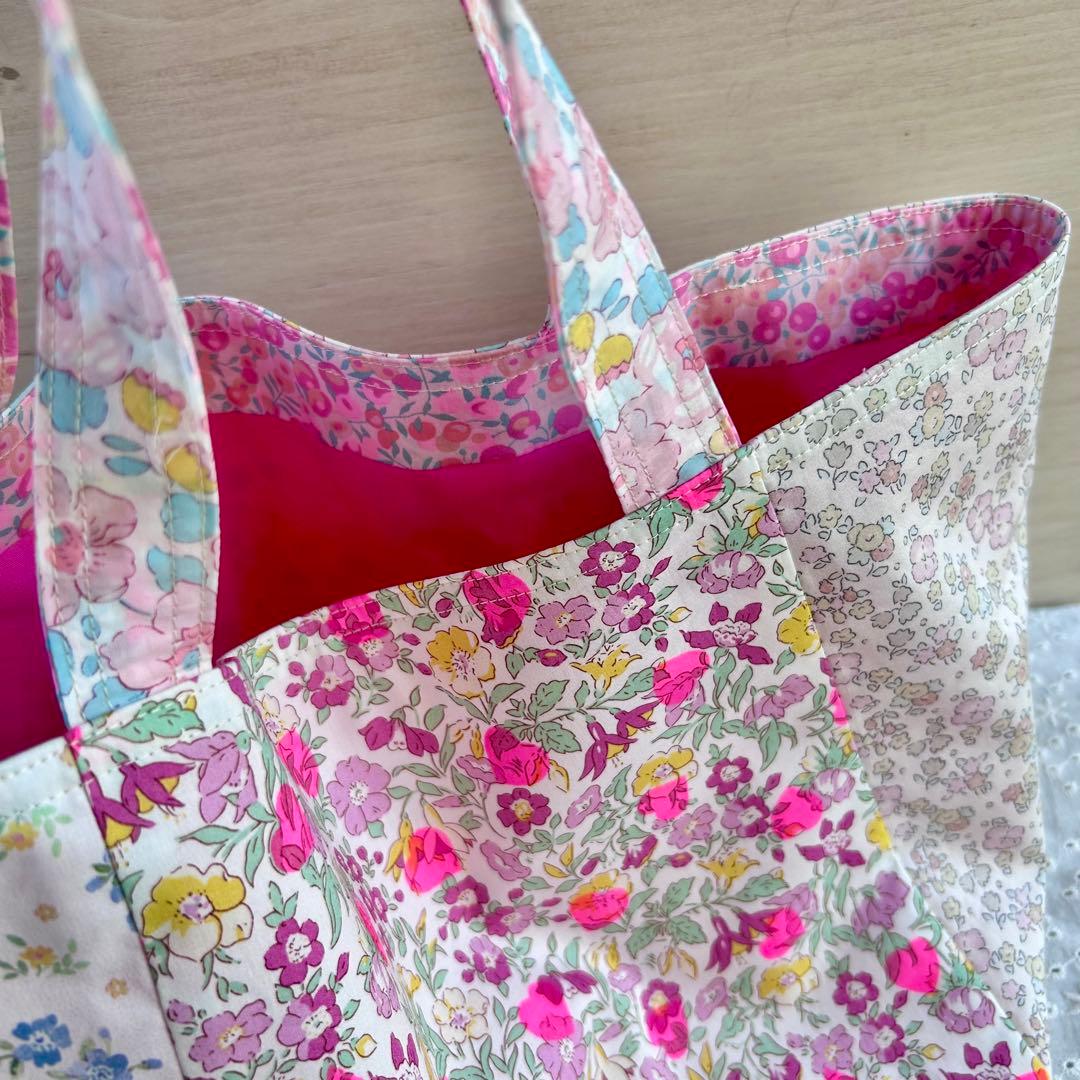 ☆デイジーさま☆ハンドメイド リバティ 輸入リバティ トートバッグ エコバッグ
