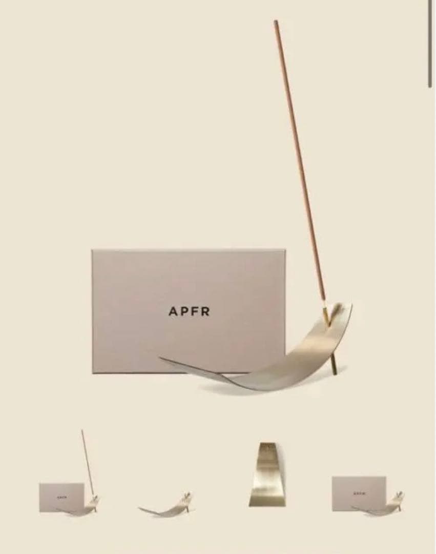 【新品未使用品】BRASS INCENSE STAND