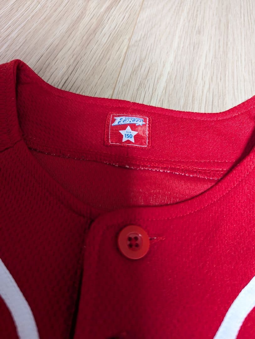 【ポルテ】野球ユニフォーム(練習着) 150cm、アンダー140cm、キャップM