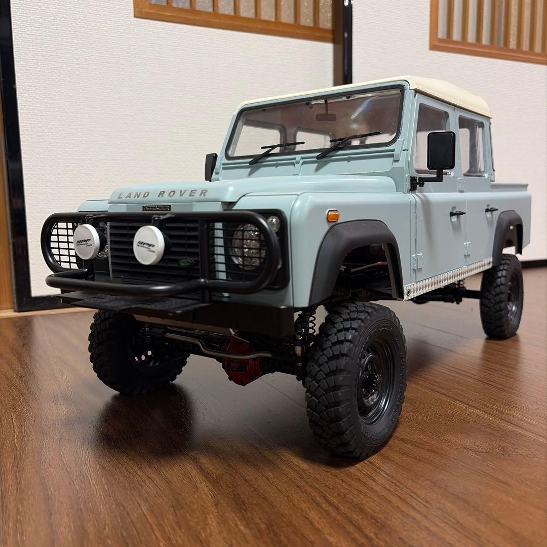 スケールクローラー　ディフェンダー110　1/10　&　メタルバンパーセット