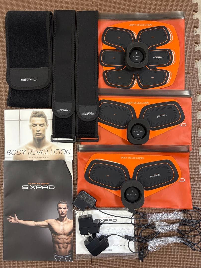 SIXPAD BODY REVOLUTION３点セット EMS腹筋トレーニング