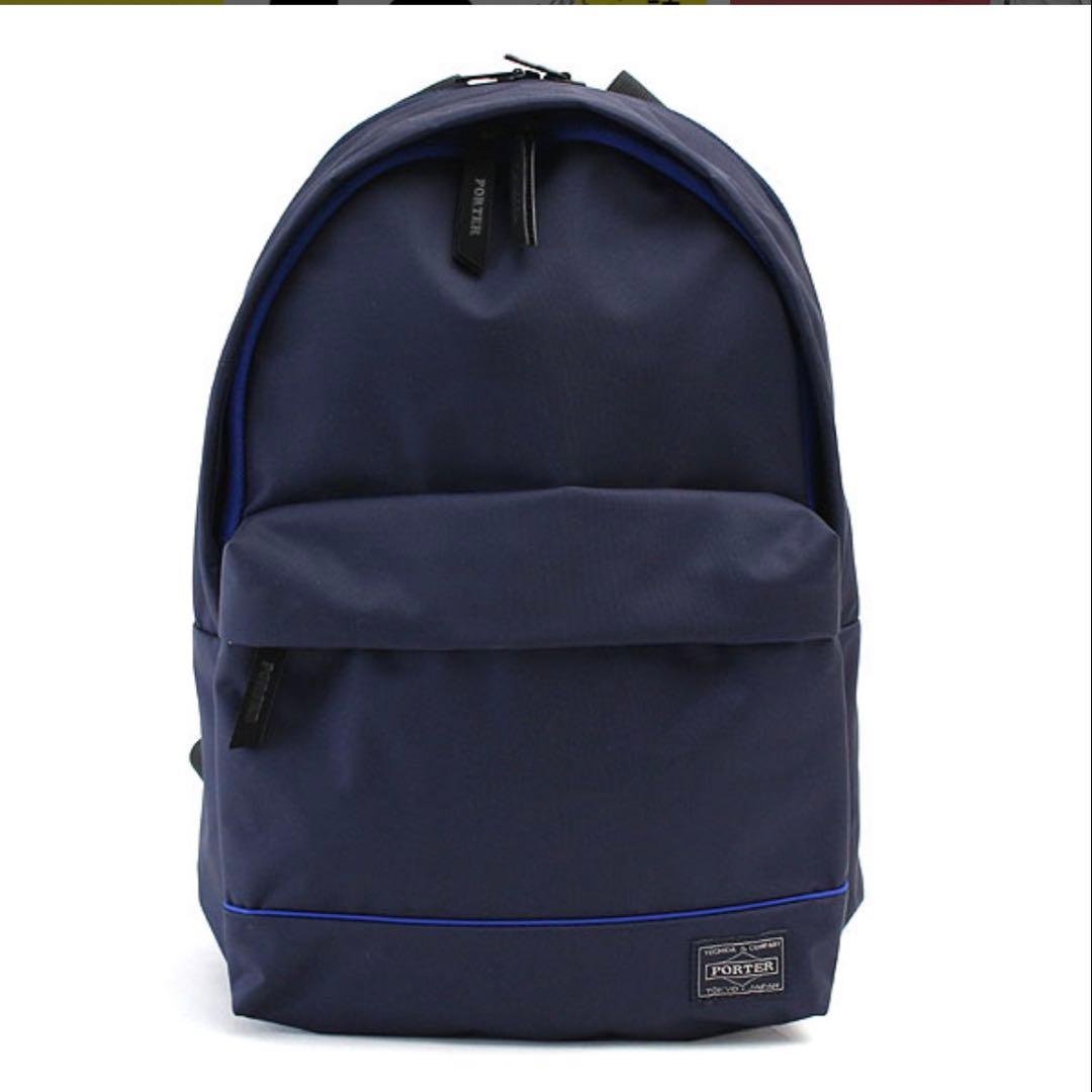 (未使用品) PORTER ムース デイパック/751-18178 ネイビー