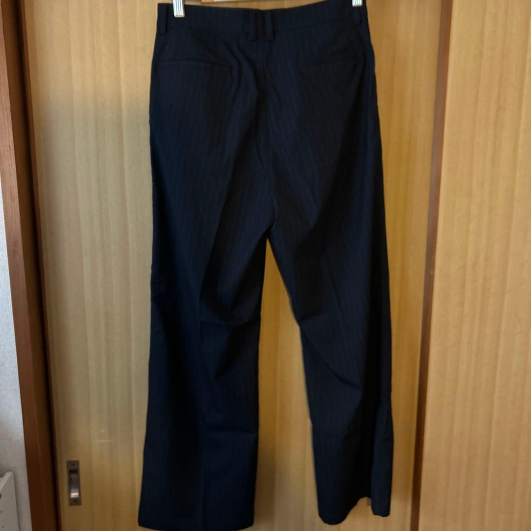 BONBON ストライプストレートスラックス B5071