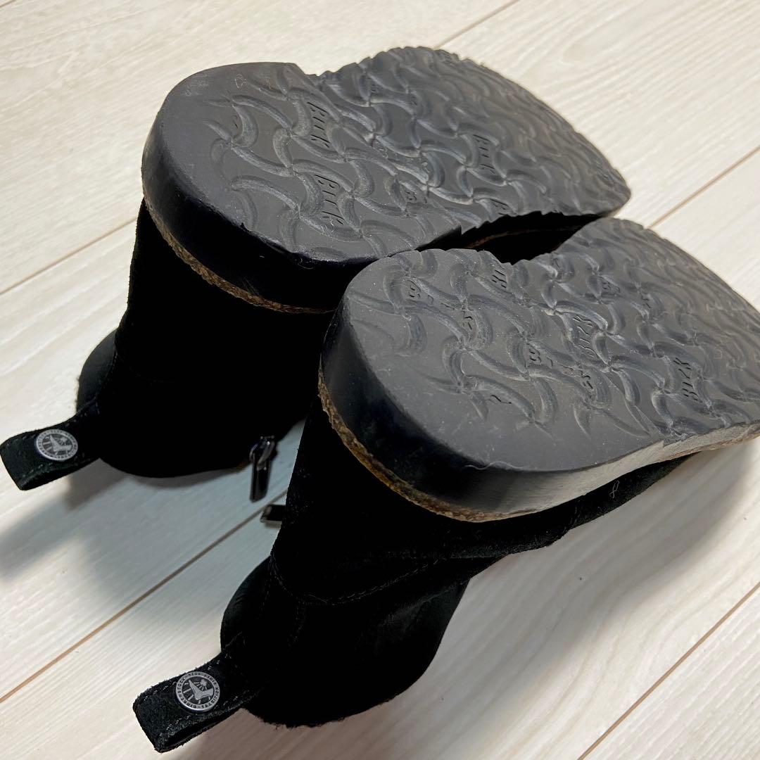 BIRKENSTOCK MELROSE グラフィット ムートン スエードブーツ