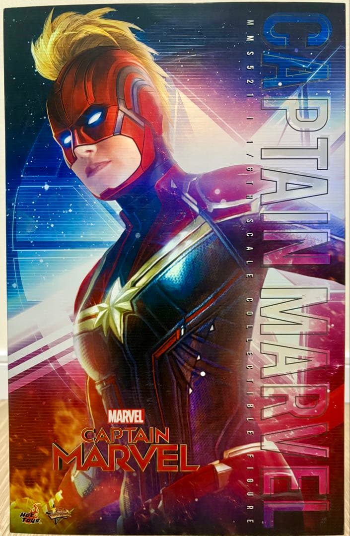 ホットトイズ　MARVELキャプテンマーベル 1/6フィギュア