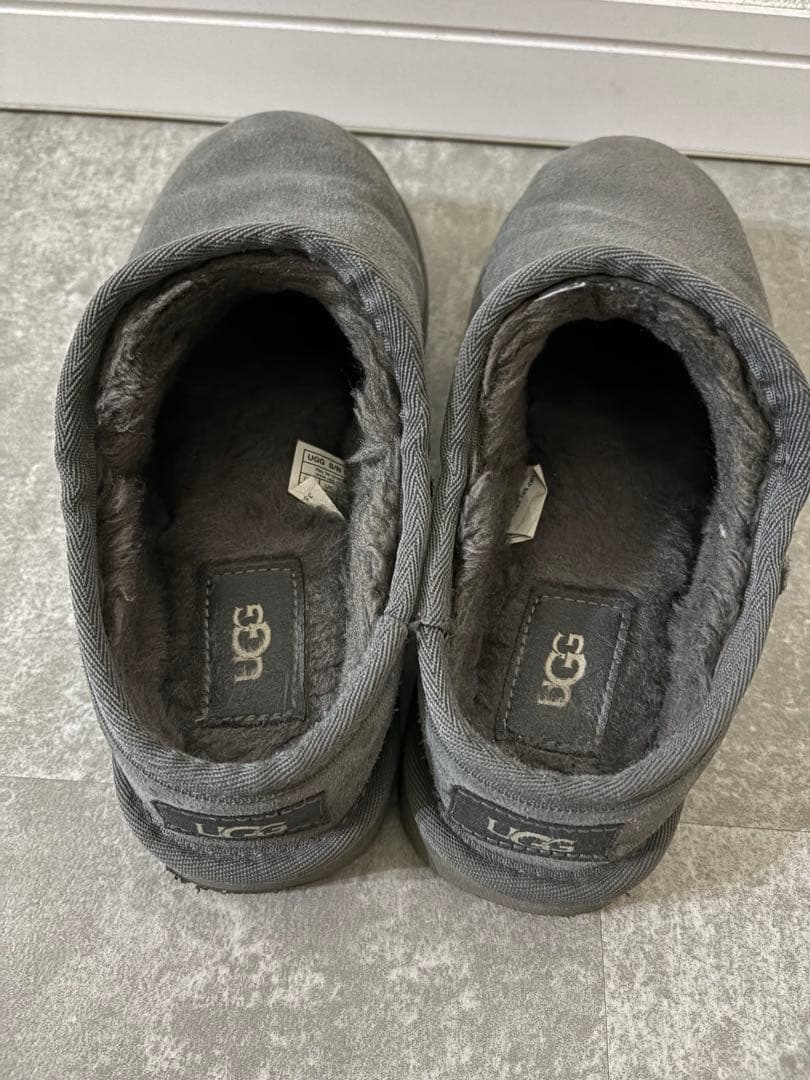 美品レアUGG フレームワーク CLASSIC SLIPPER グレー24cm