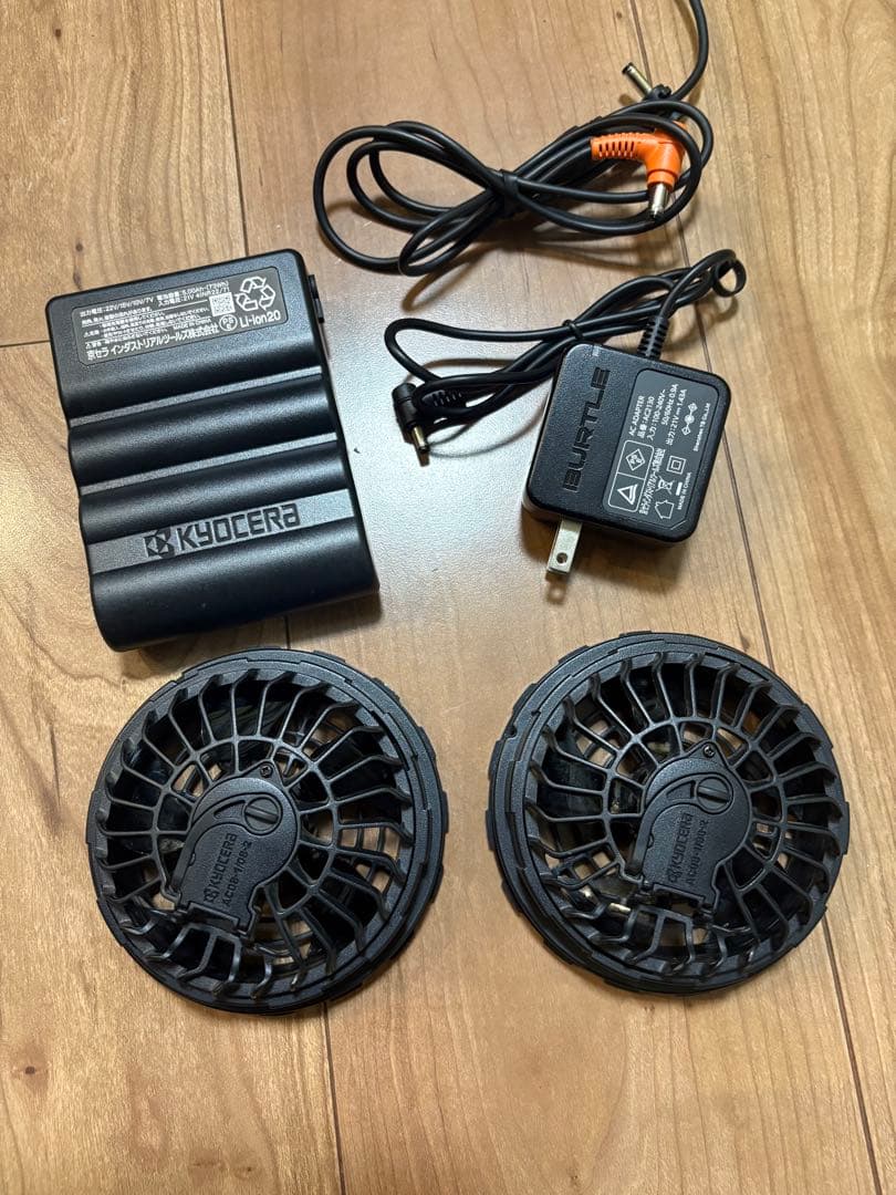 バートル　22V 空調服　ファン　バッテリー