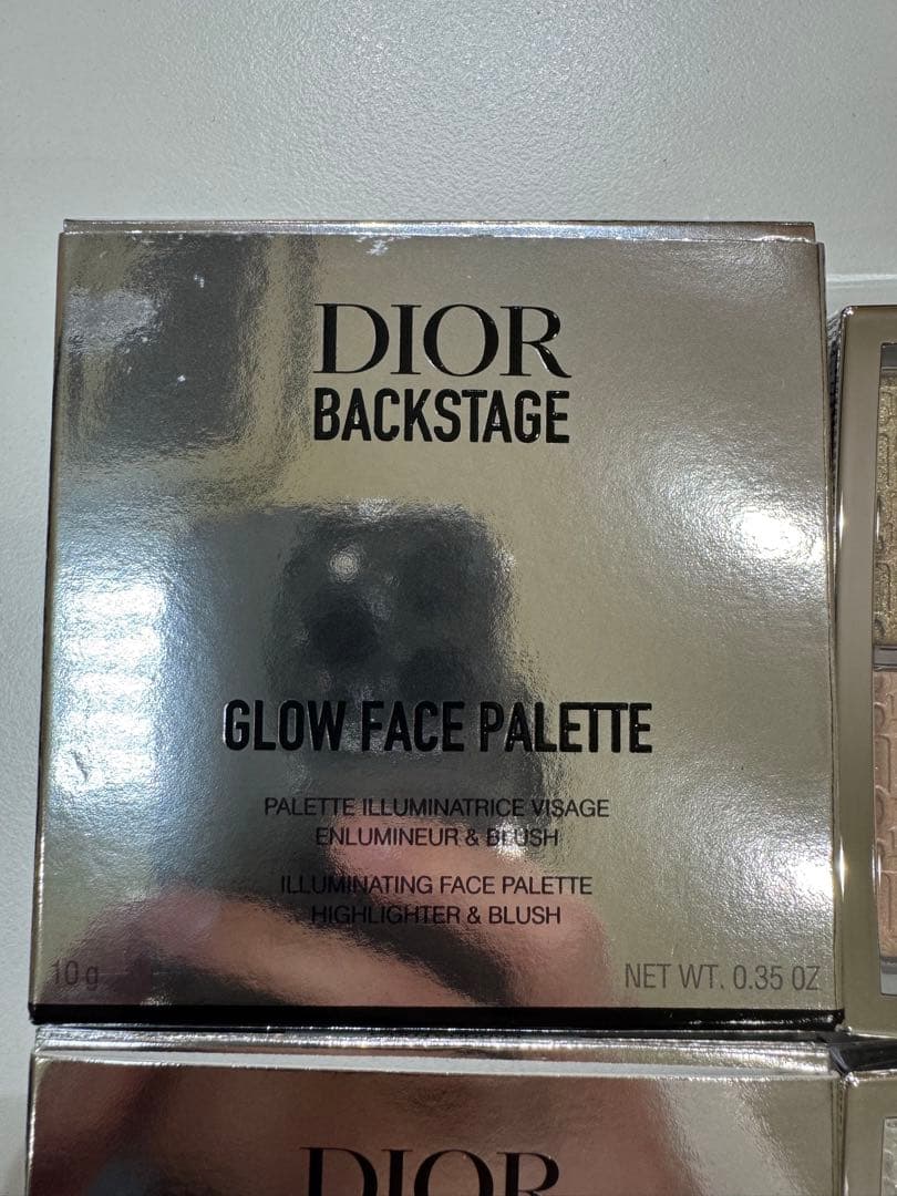 未使用　ディオール　バックステージ　フェイスグロウパレット006、004おまとめ