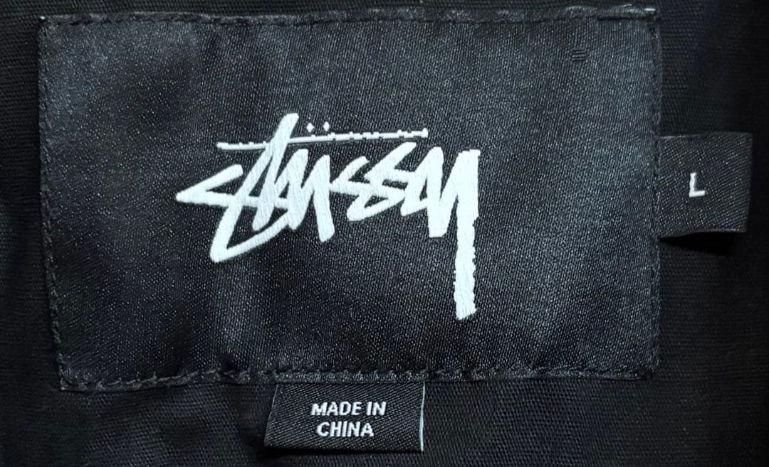 Lサイズ タータンチェック コーチジャケット STUSSY ステューシー 美品
