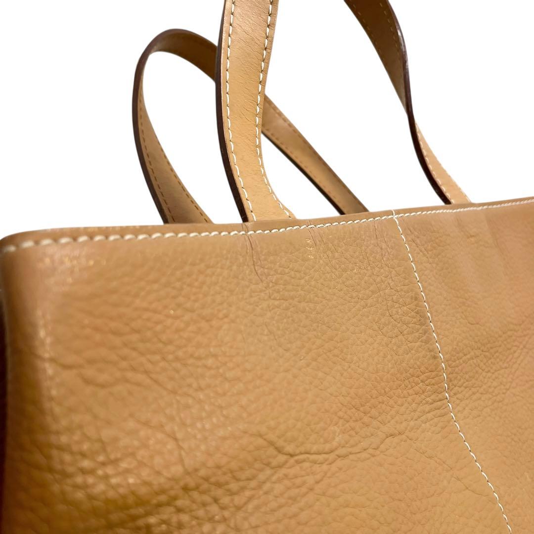 専用【ヴィンテージ】バーバリーズ レザー　ハンドバッグ 内側　ノヴァチェック