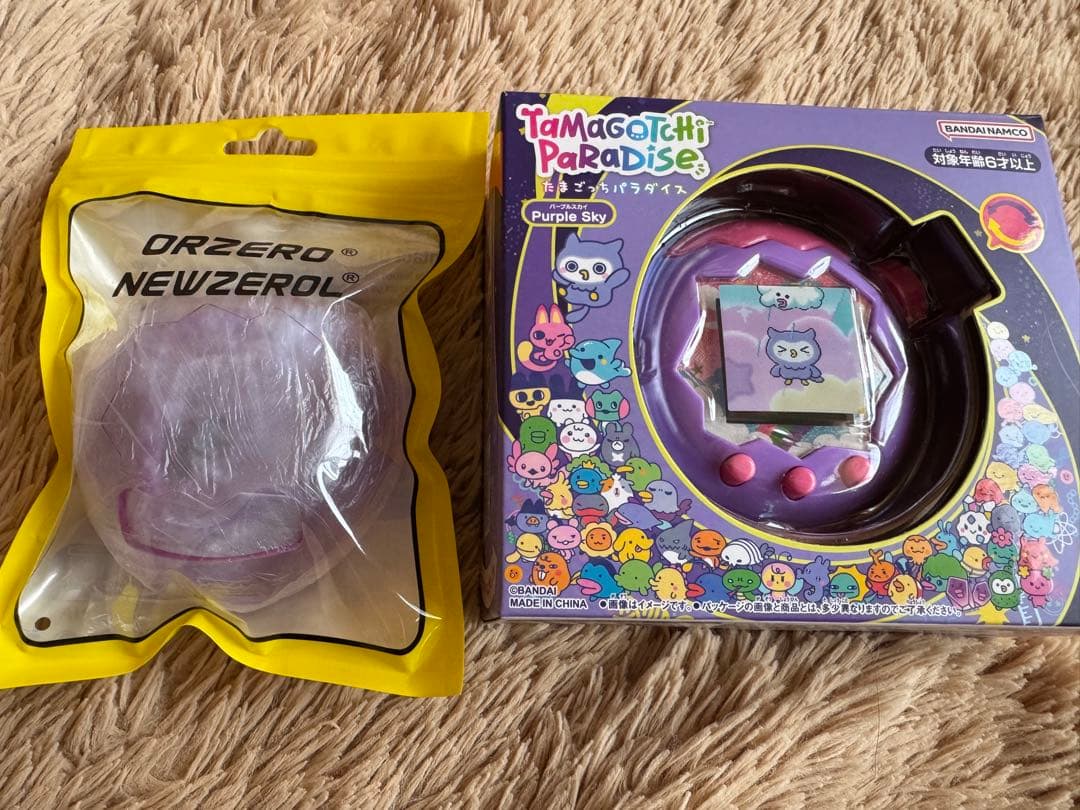 Tamagotchi Paradise 紫色 本体 ケース