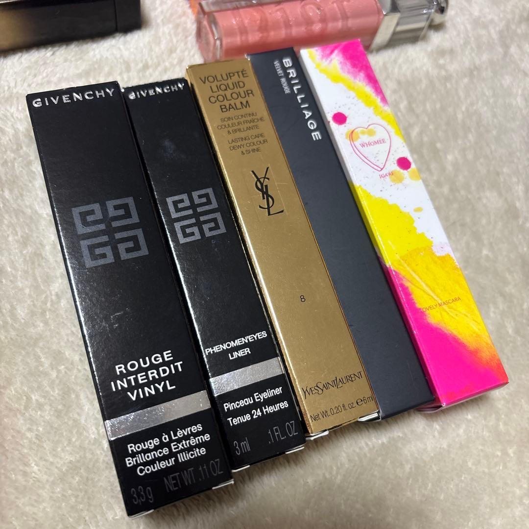 口紅セット MAC・Dior・Givenchy・YSL・Shu Uemura