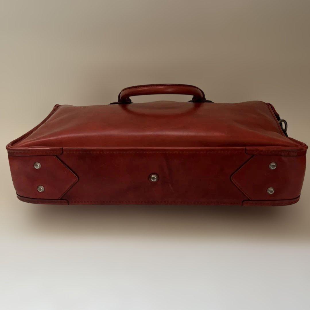 ●エルゴポック　2way ビジネス　バック　ショルダー　バッグ　オールレザー