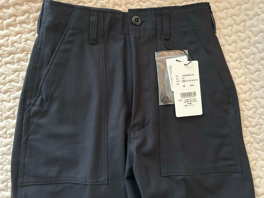 シンゾーン　ベイカーパンツブラック　P0