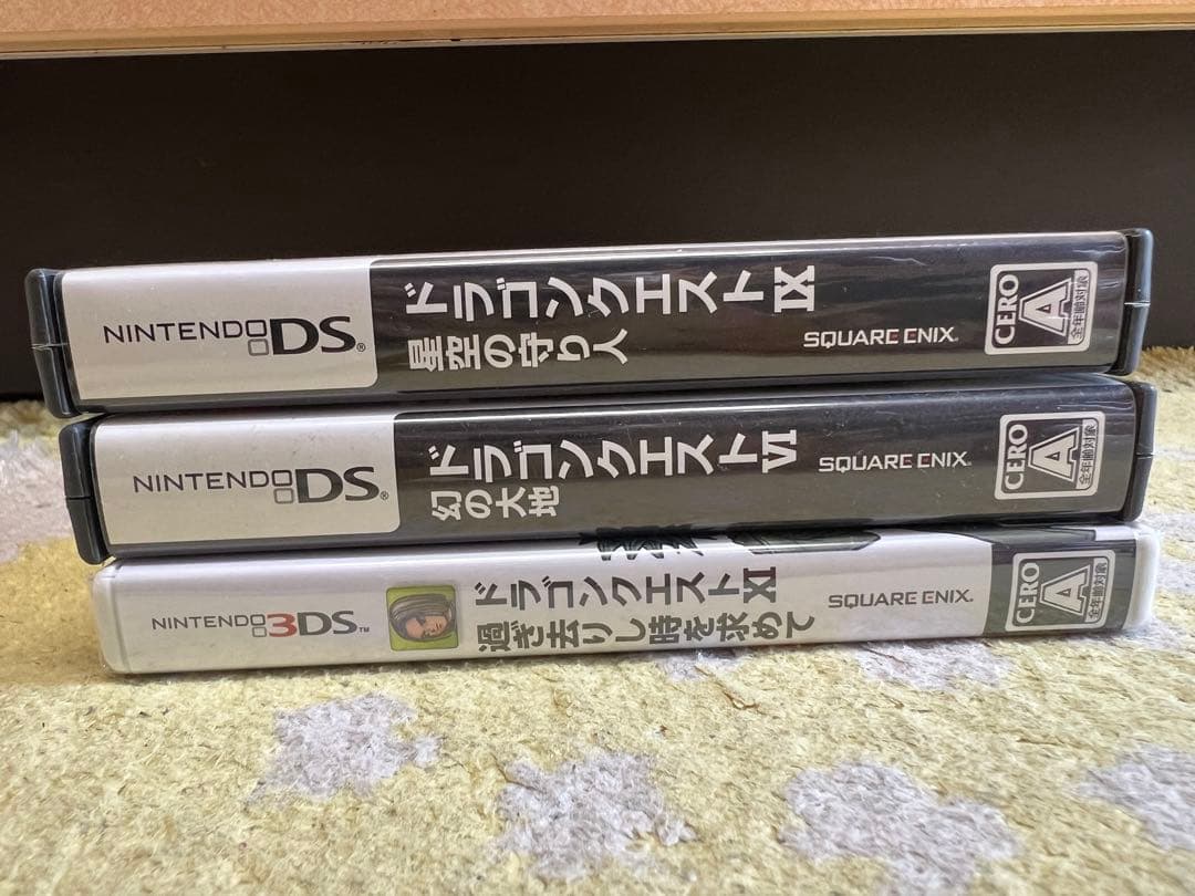 ニンテンドーDS/3DSソフト ドラゴンクエストVI IX Ⅺセット(バラ売可)
