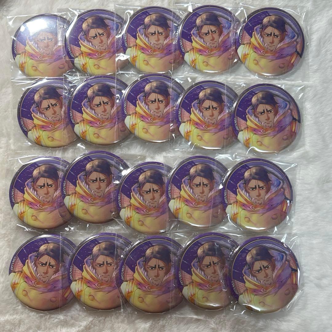 ゴールデンカムイ 鯉登音之進 缶バッジ PALE TONE