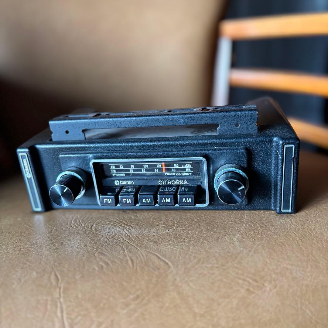 シトロエン2cv純正ラジオ