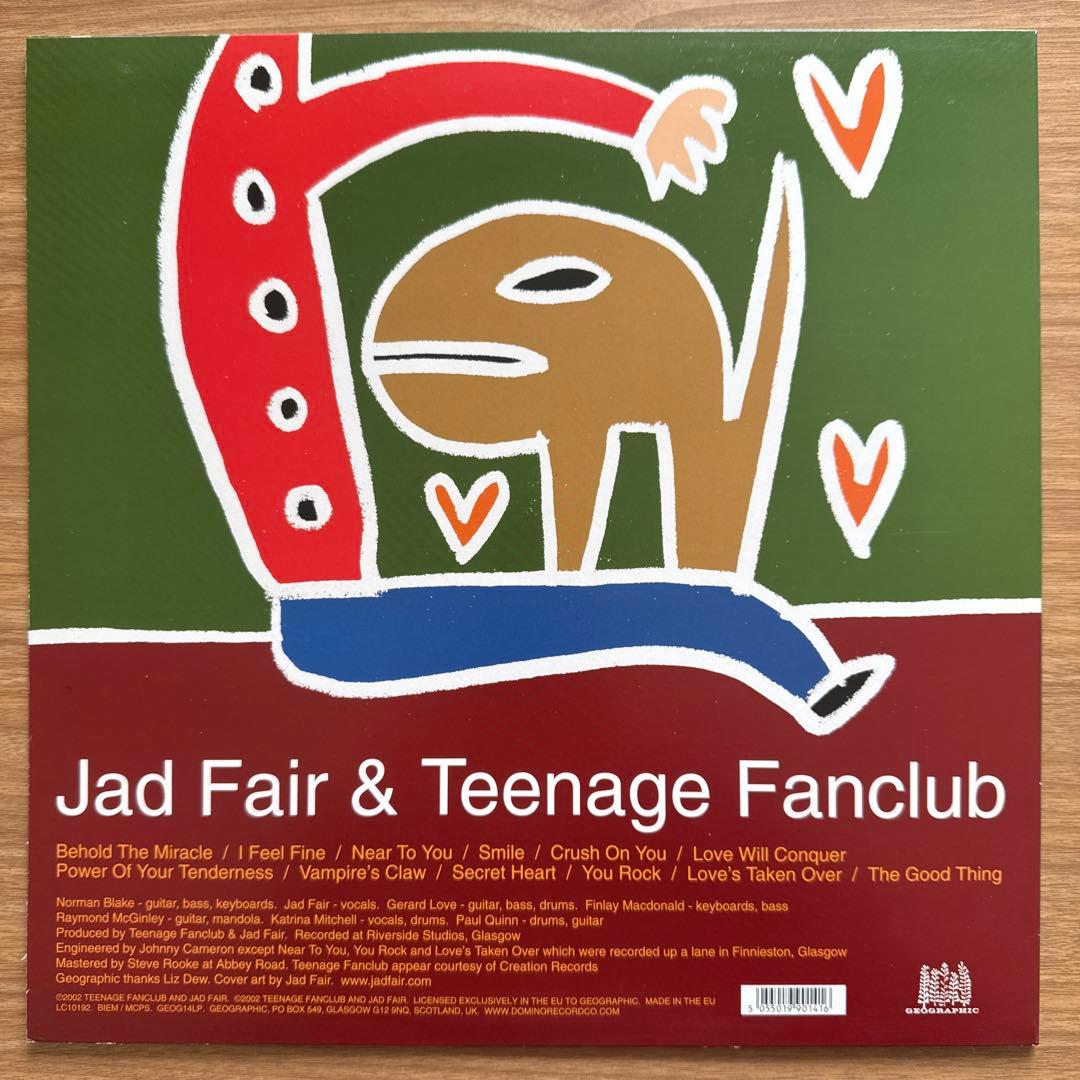 Teenage Fanclub & Jad Fair – Words Of…