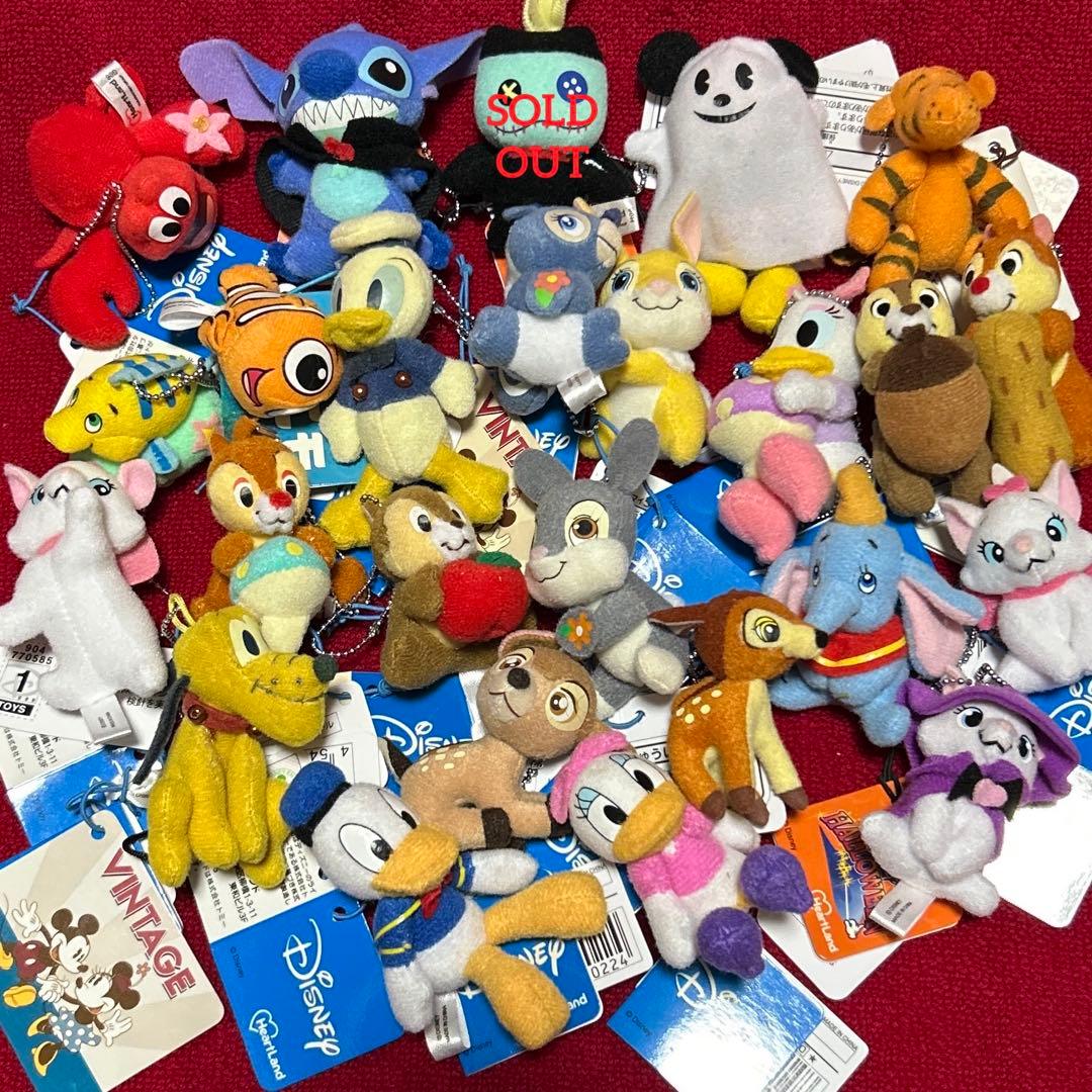 ディズニー マスコット ぬいぐるみ ハートランド レトロ レア フランダー ニモ