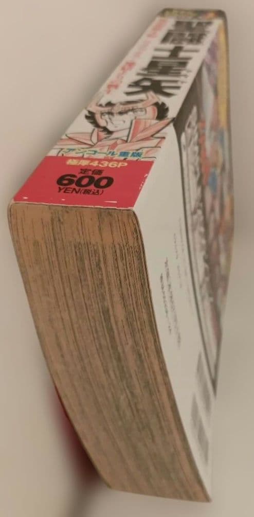 聖闘士星矢 暗黒聖闘士編 フェニックス!地獄よりの戦士 436ページ 600円