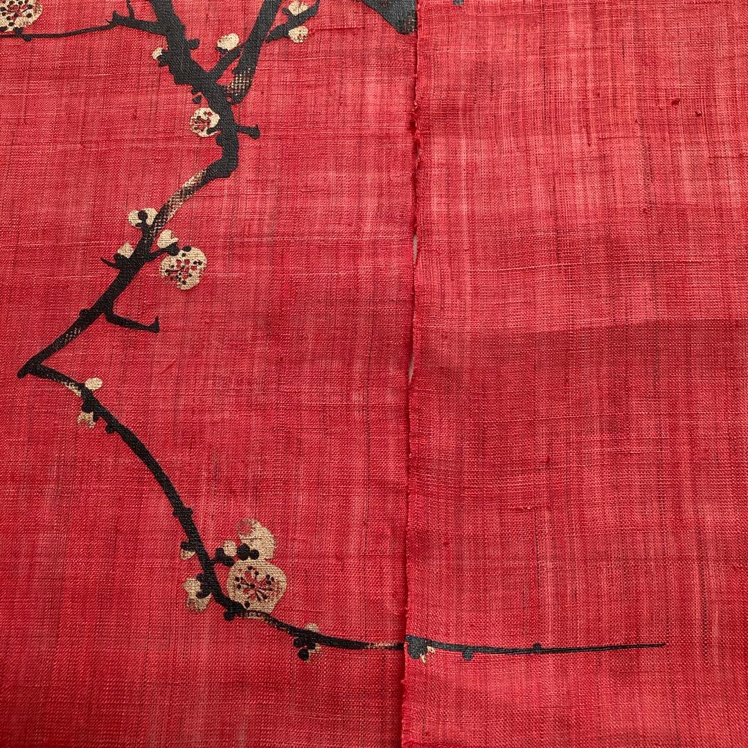 京都　万葉舎 のれん　梅