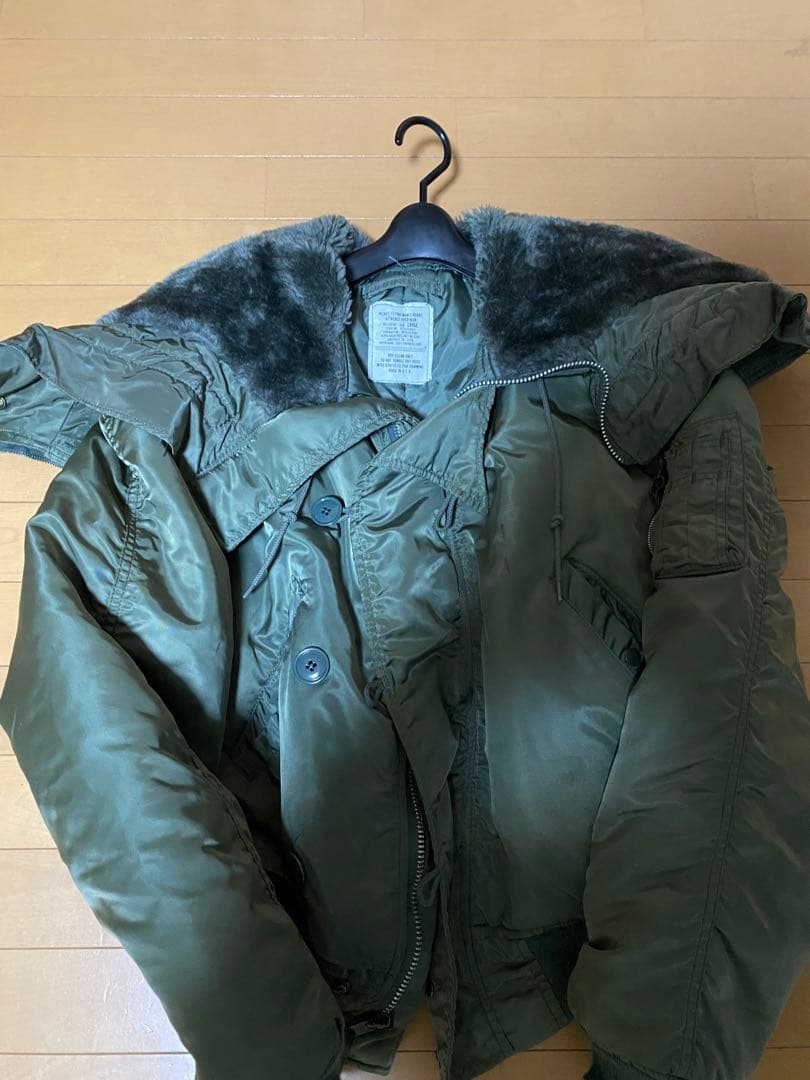 希少　alpha アルファ　80s-90s n-2b フライトジャケット