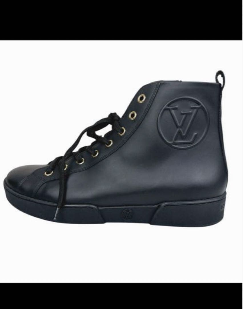 美品Louis Vuitton ブラック ハイカットブーツ