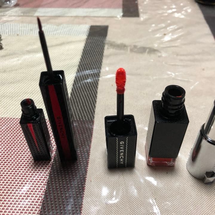 【半額以下】GIVENCHY イブサンローラン リップ4本 アイライナー セット