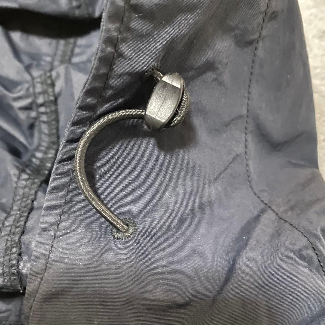 got35 REMILLA レミーラ　フード付ナイロンジャケット　黒　L