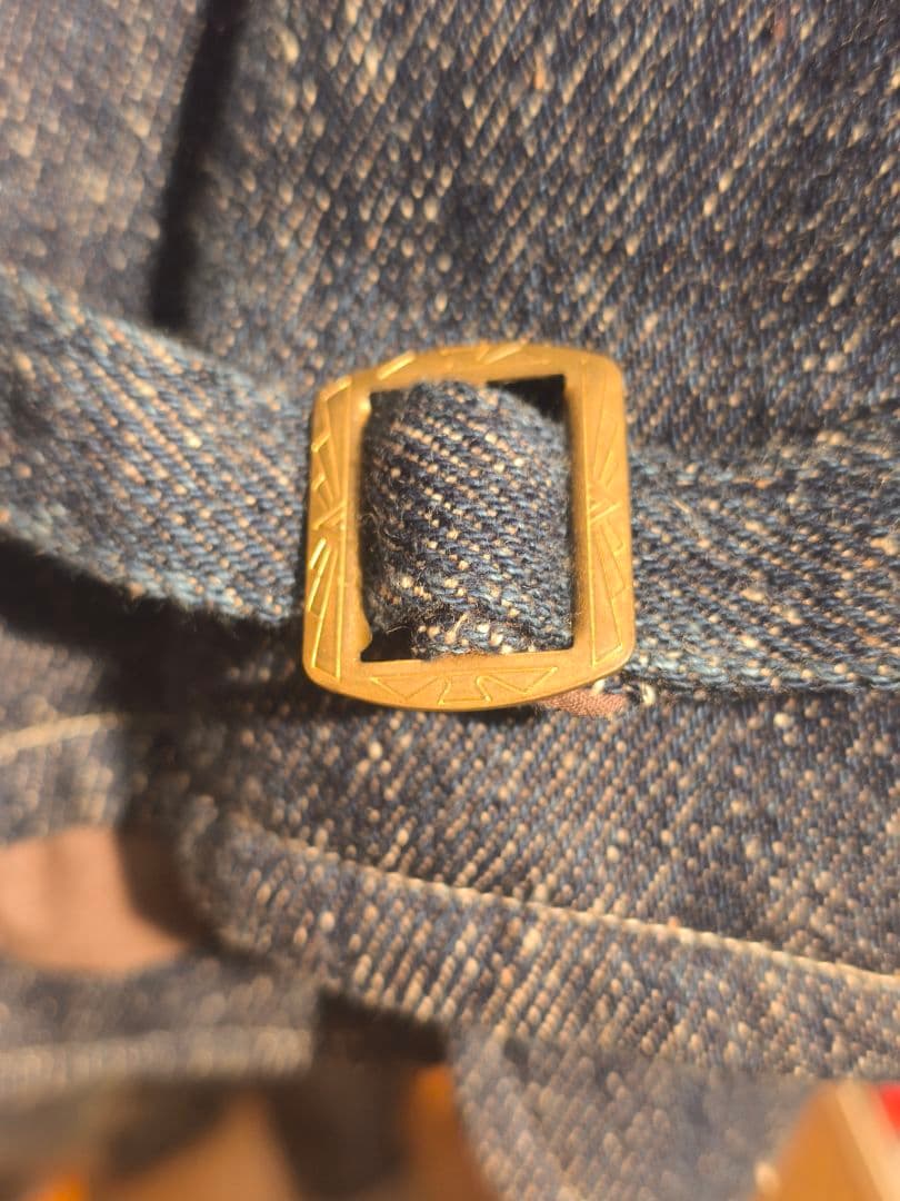 フェローズ デニムベスト　ネップデニム　40 Ｌ