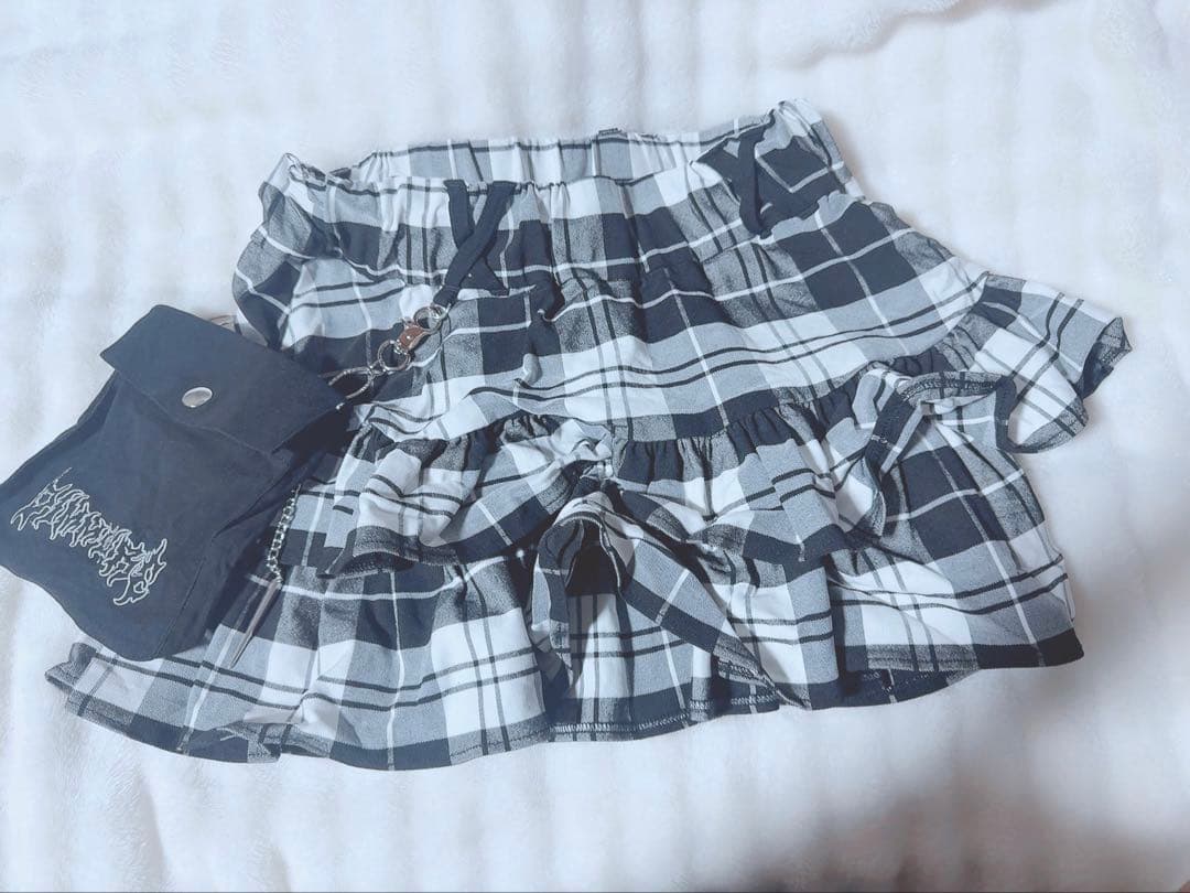 即*〇様 DimMoire チェックスカート