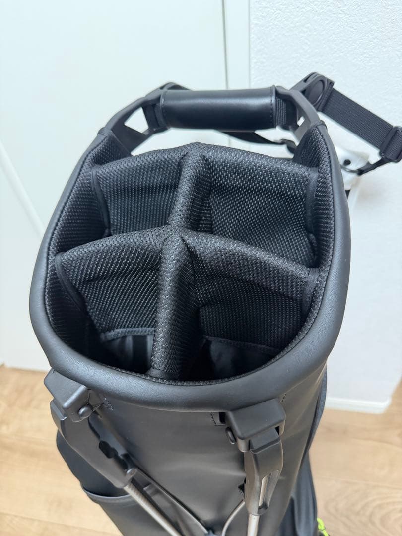 VESSEL PLAYER 4.0 ベゼル キャデイバッグ/ブラック/オレンジ