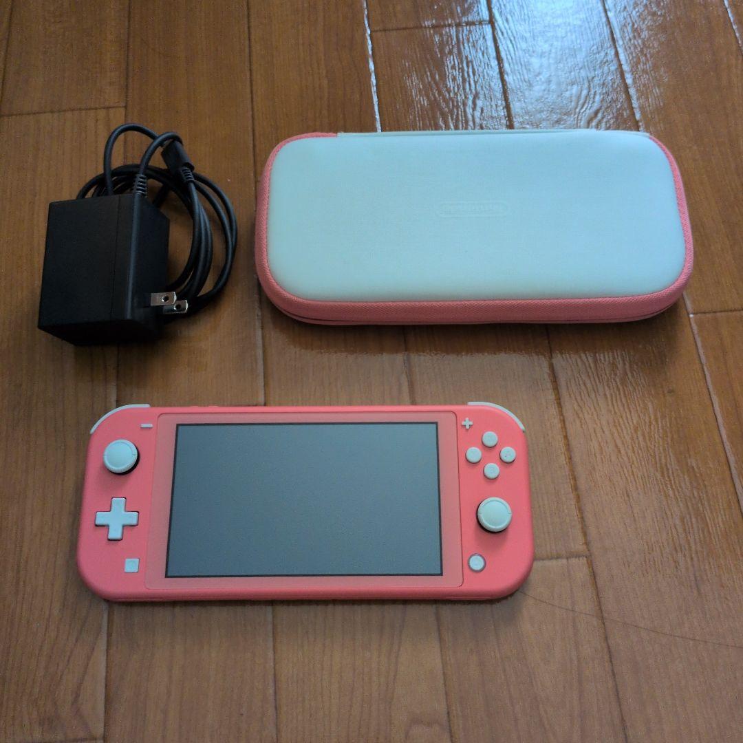 う*ぎ様 Nintendo Switch Lite ピンク(コーラル) 本体