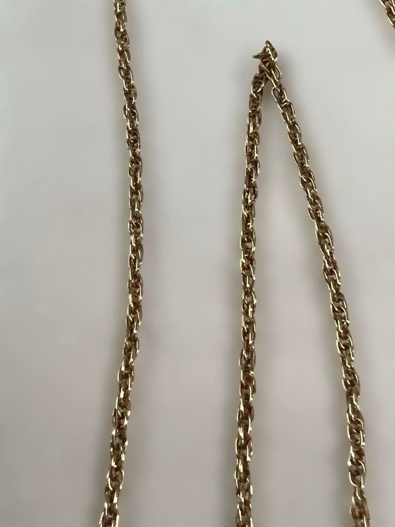 K18 ネックレスチェーン 約2mm幅 2.95ｇ