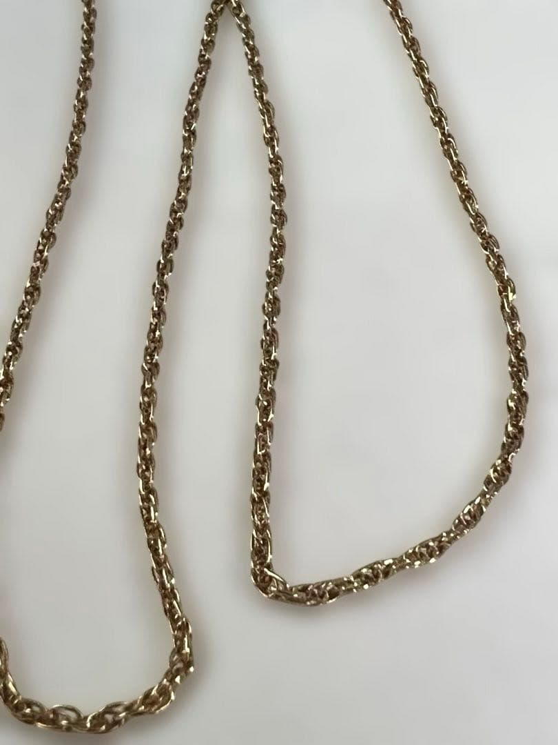 K18 ネックレスチェーン 約2mm幅 2.95ｇ