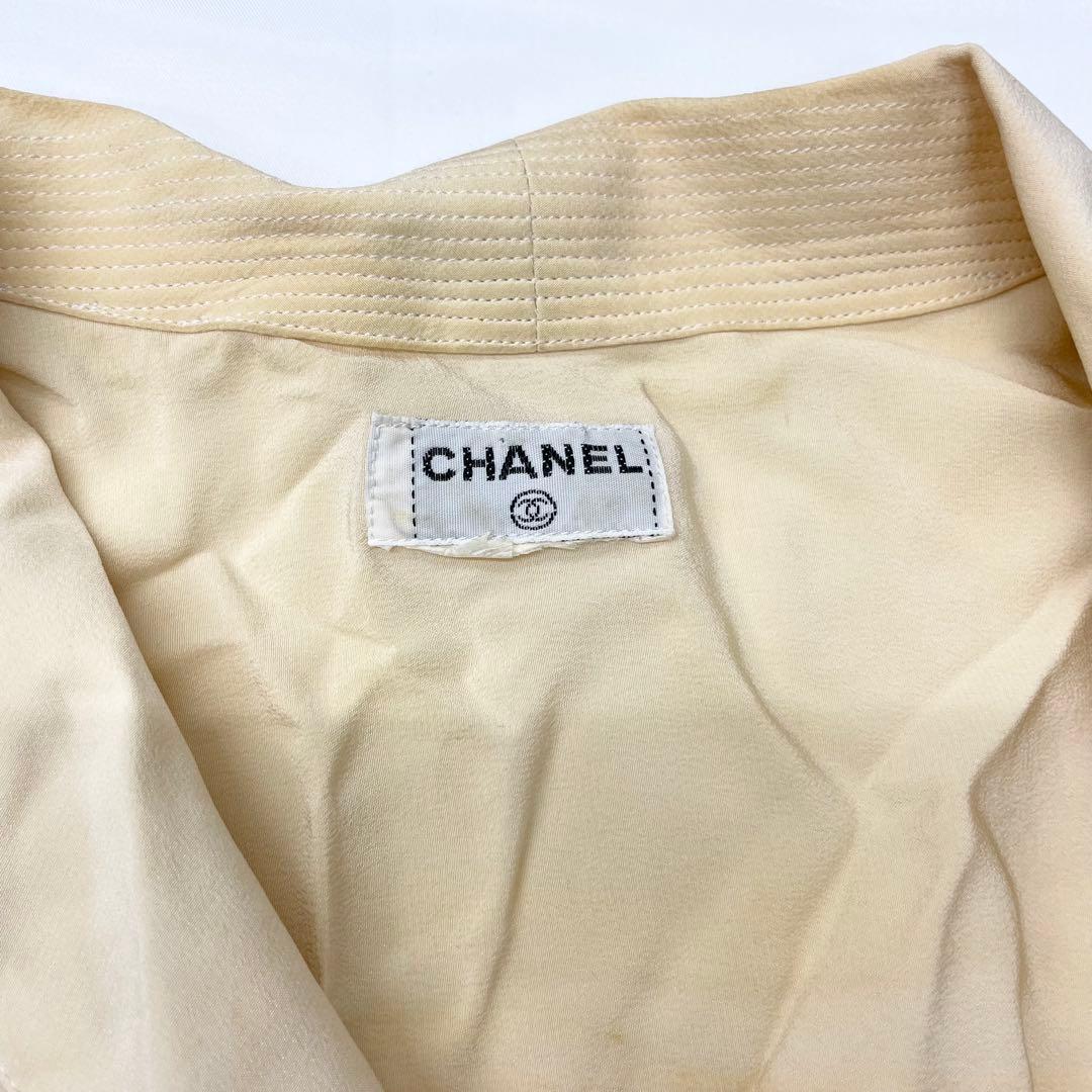 希少✨CHANEL ココボタン　ブラウス