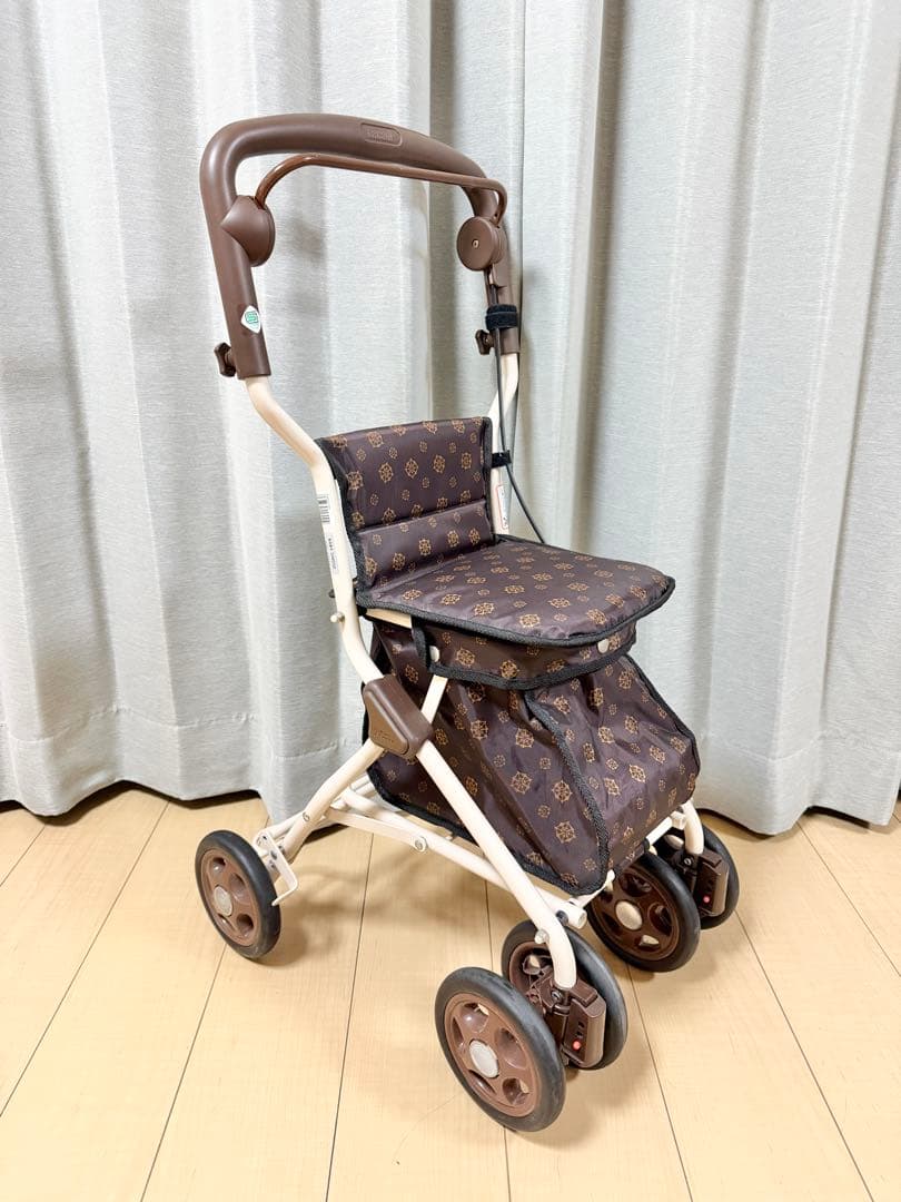 良品 幸和製作所 TacaoF シルバーカー ルミド SIMD02 ブラウン ②