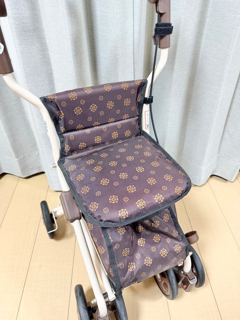 良品 幸和製作所 TacaoF シルバーカー ルミド SIMD02 ブラウン ②